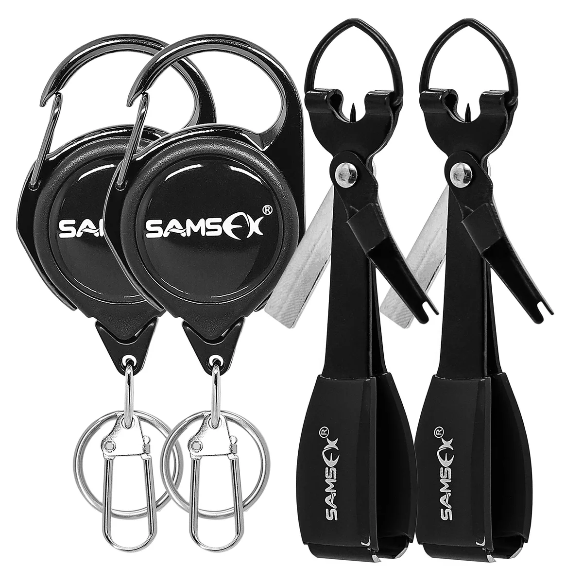  SAMSFX SFA0728 Fishing Tool 2-Pack 420 Stainless Steel 600mm Retractor — product photo