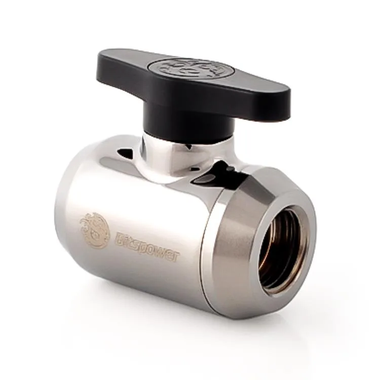 Bitspower Bitspower G1/4" Mini Valve Black Sparkle BP-MVV-BSBK — product photo