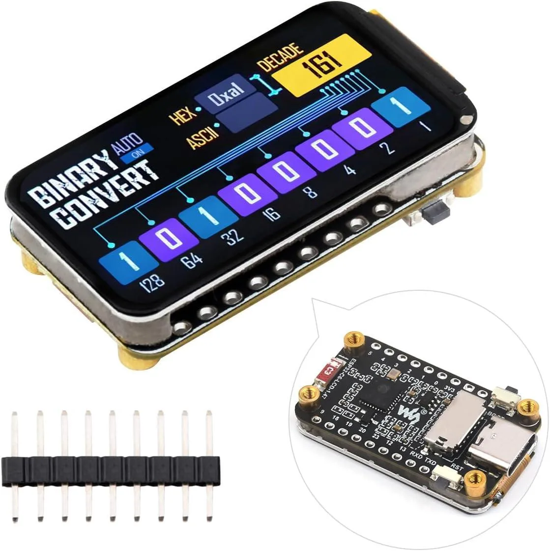 MCDODO MCDODO ESP32-C6 1.47inch Display Development Board 172×320 262K Color 160MHz — product photo