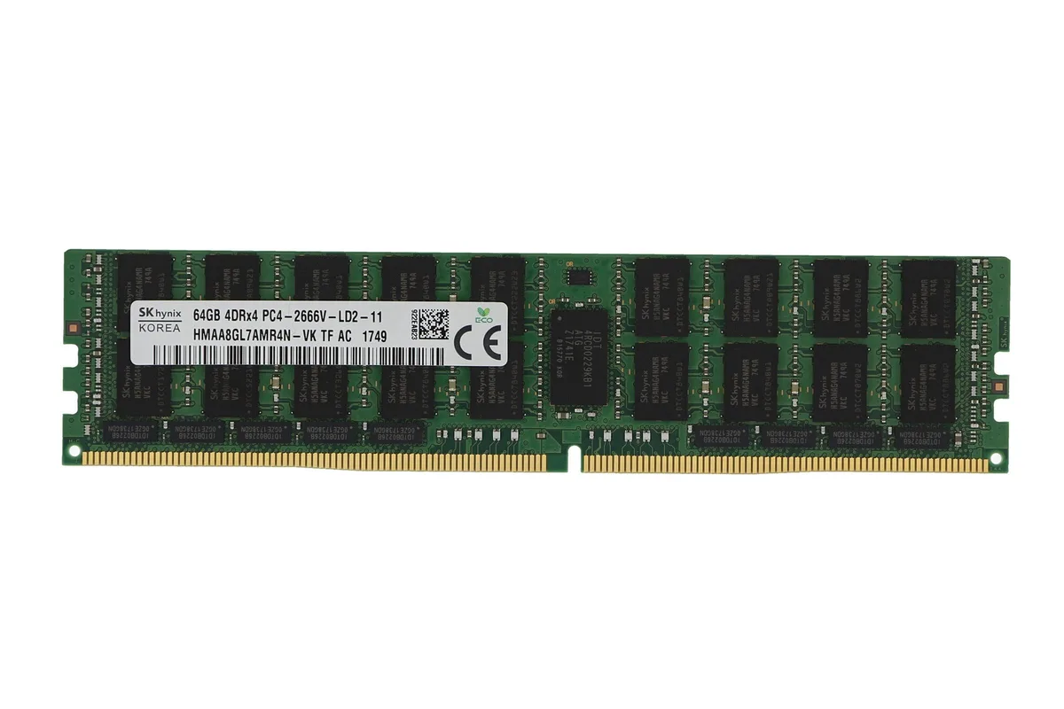 SK hynix SK hynix HMAA8GL7AMR4N-VK 64GB DDR4-2666 ECC LRDIMM SuperStorage server RAM — product photo