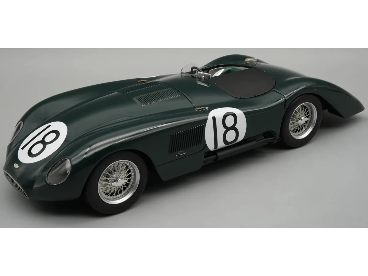 Tecnomodel Tecnomodel Jaguar C-Type Longtail #18 Le Mans 1952 Mythos 1/18 55 pcs hobby collectible — product photo