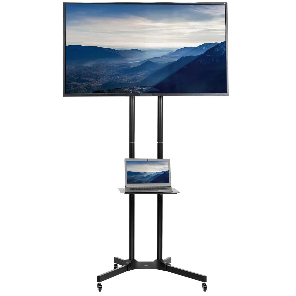 VIVO VIVO Tall Mobile TV Cart 32-83" 110 lbs Black — product photo