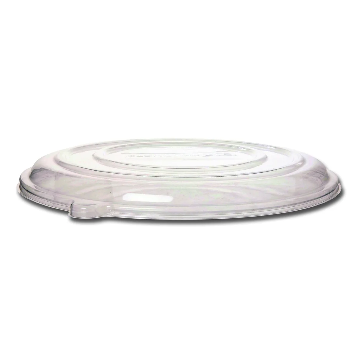 Eco-Products Eco-Products 100% Recycled Pizza Tray Lids 16 x 16 x .2 Clear 50/Carton — product photo