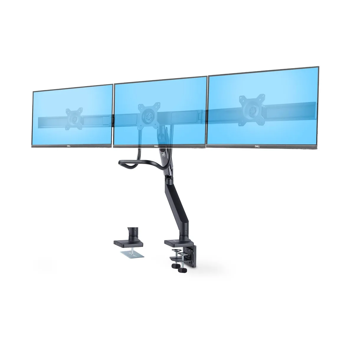 STARTECH STARTECH 3M1A3SG-MONITOR-ARM Triple Monitor Arm 27" 13.2lb — product photo