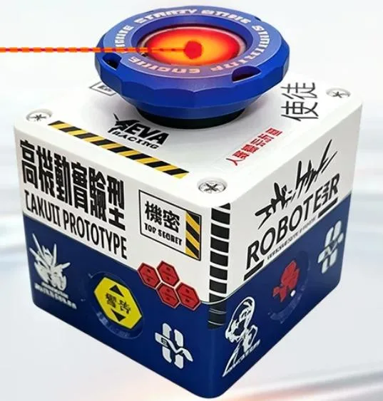 BFKK BFKK Wireless Desktop Power Button Blue White 2.4G — product photo