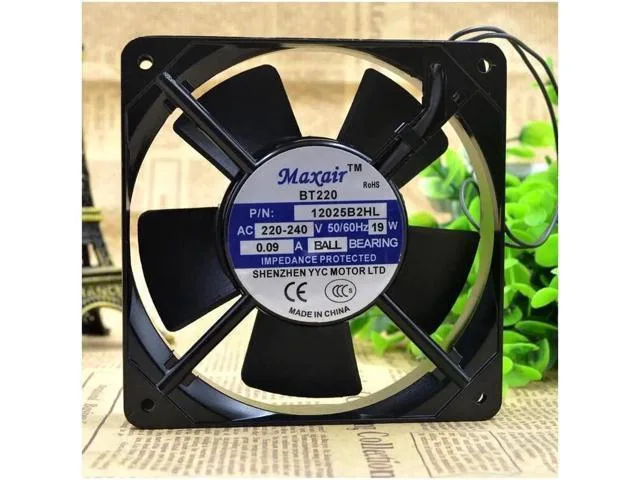 TSUJ TSUJ 12025B2HL 220V 12cm Axial AC Fan — product photo