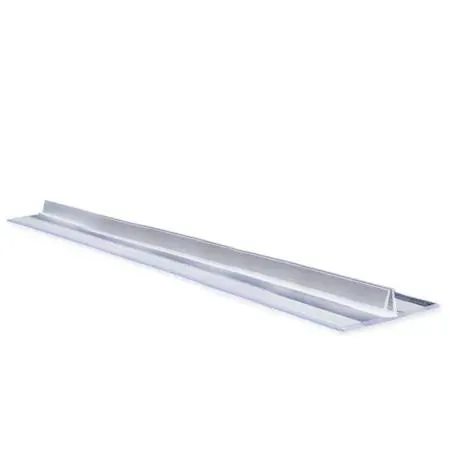 Azar Displays Azar Displays 600072 72"L x 2.875"W x .75"H T-Strip Sign Holder Clear PK5 — product photo