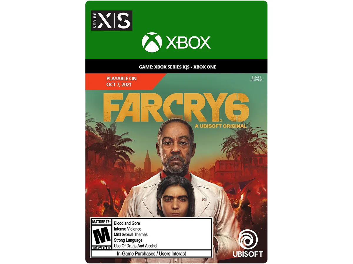 Ubisoft Ubisoft G3Q-01044 Far Cry 6 Standard Edition Xbox Series X|S Xbox One downloadable game — product photo