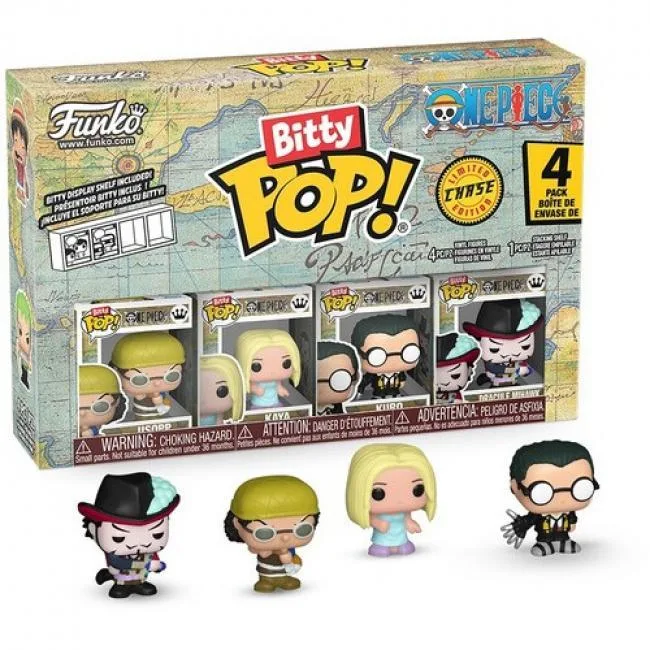 Funko Funko 86895 Bitty POP! One Piece Usopp 4-Pack Game — product photo
