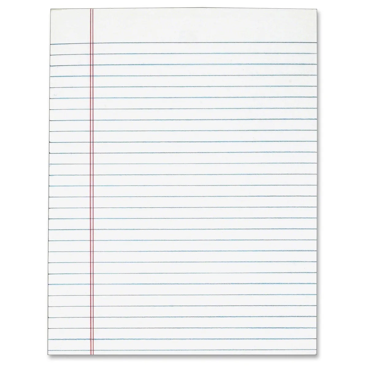 TOPS TOPS 7523 Legal Pad White 50 Sheets 12 Pack — product photo