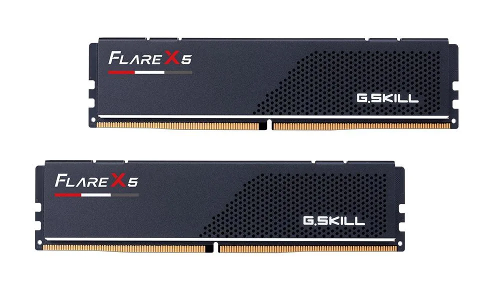G.SKILL G.SKILL Flare X5 32GB (2x16GB) DDR5 6000MHz CL30 1.35V Matte Black desktop RAM — product photo