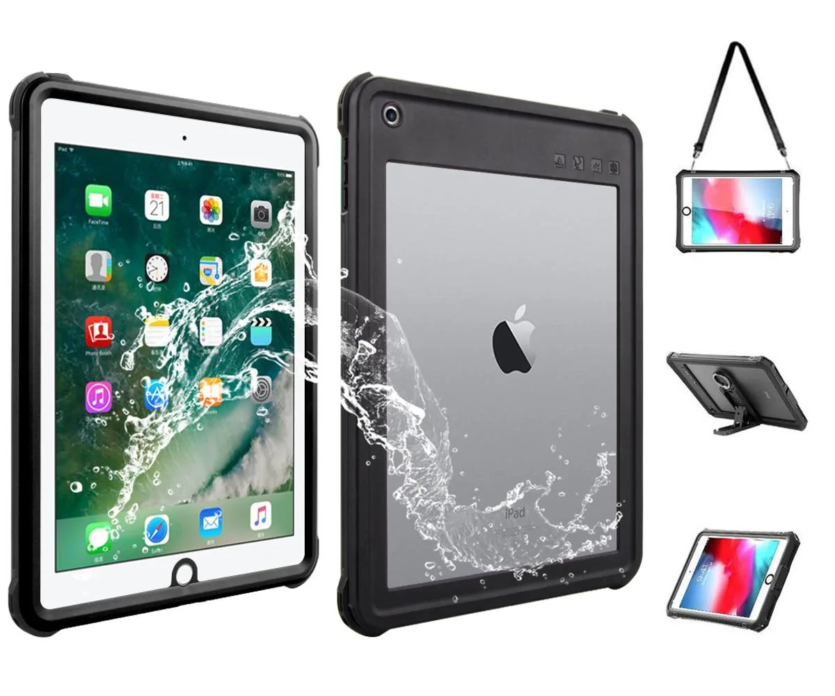 Werleo Werleo Waterproof Case for iPad 9.7 2017 2018 Black — product photo