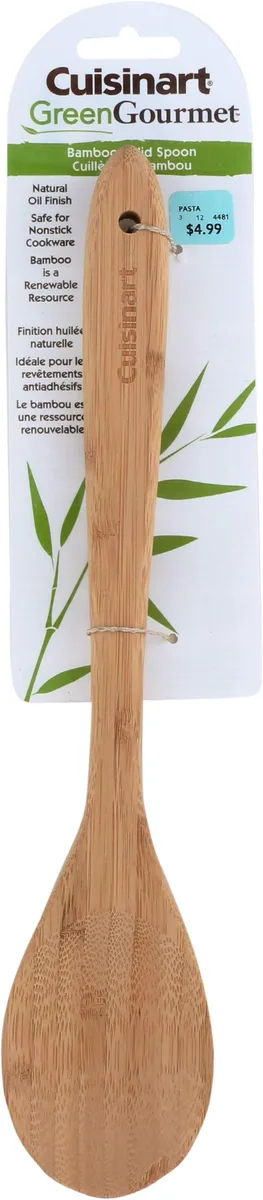OXO 24-piece bamboo cutlery set with black handles