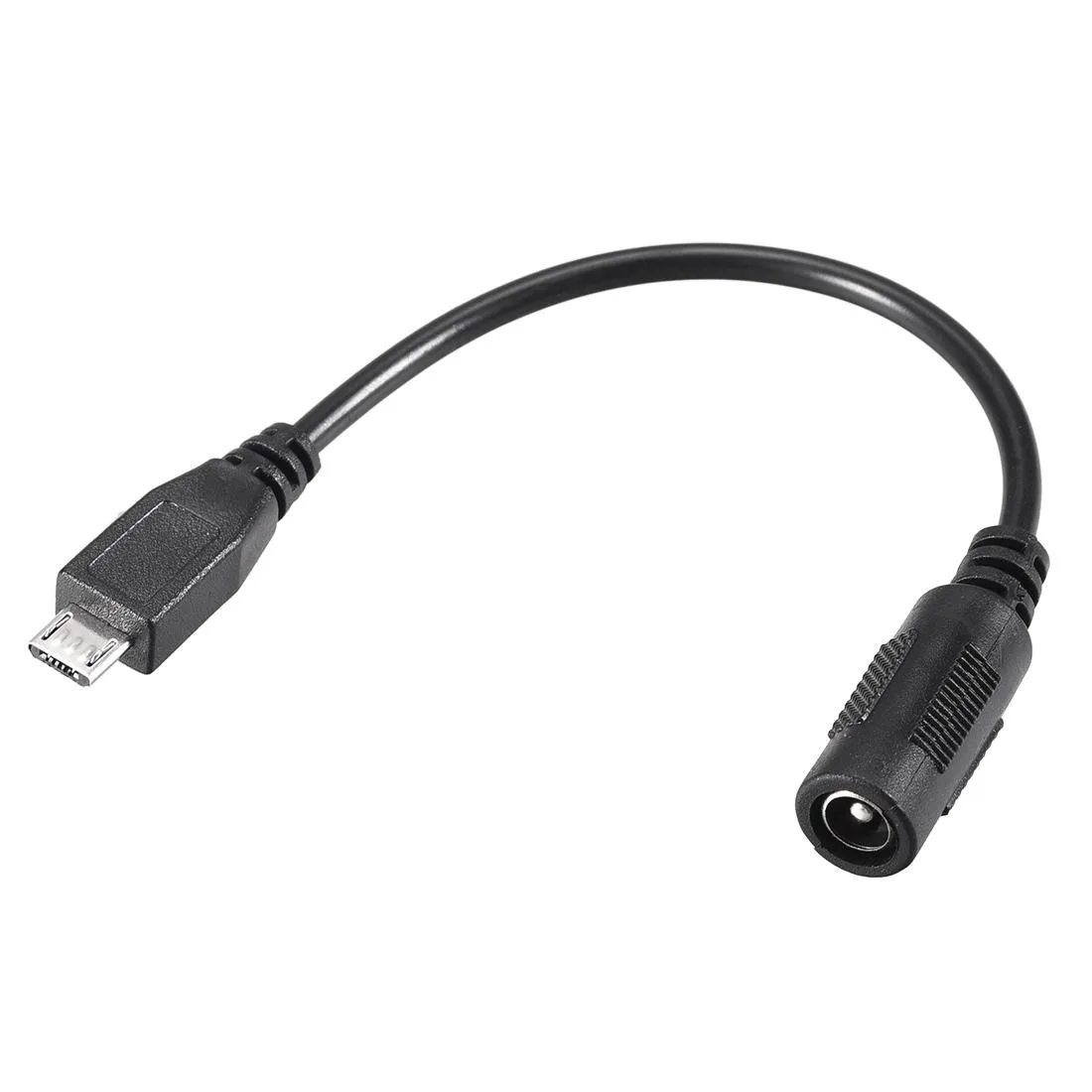 Unique-Bargains Unique-Bargains 5.5x2.1mm Barrel Jack to Micro USB Cable 17cm 2pcs — product photo