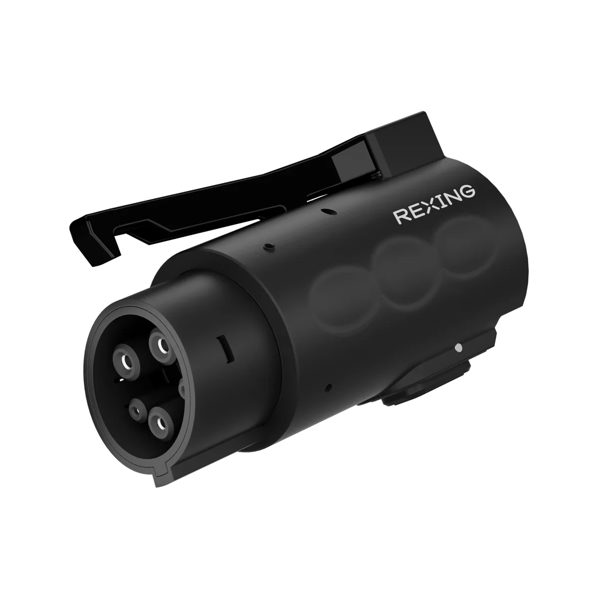 Rexing Rexing Tesla to J1772 Adapter 80A 250V Black car electronics accessory — product photo