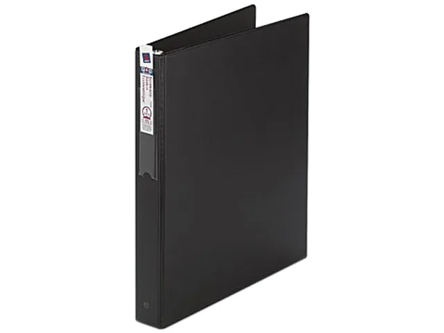 Avery Avery 4301 Economy Round Ring Binder 1" Black — product photo