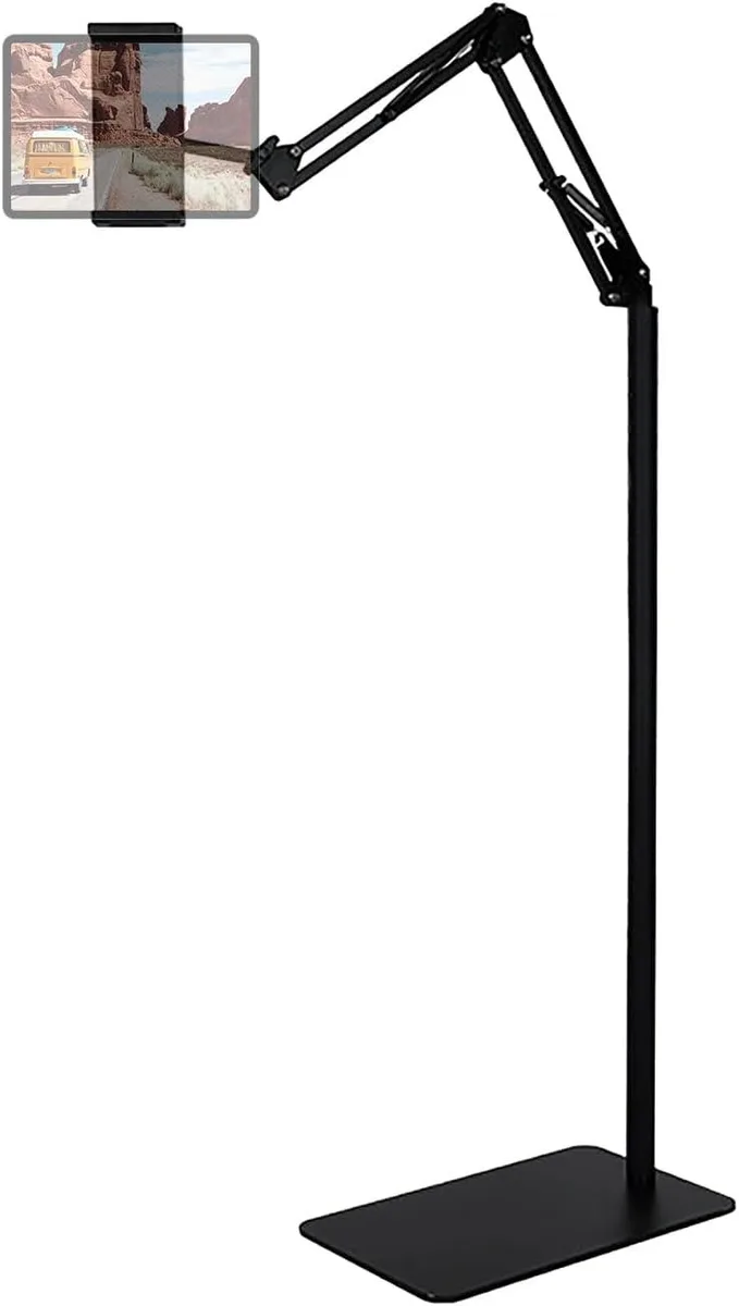 MCHOSE MCHOSE Tablet Floor Stand 4.7-11 inch 360° Adjustable 27.5-55 inch — product photo