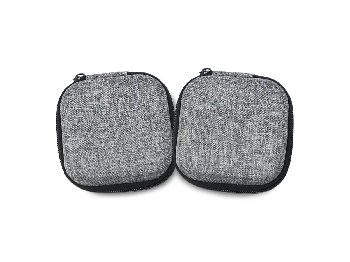 Monoprice Inc. Monoprice 145372 2-Pack Charger Cable Hard Travel Case — product photo