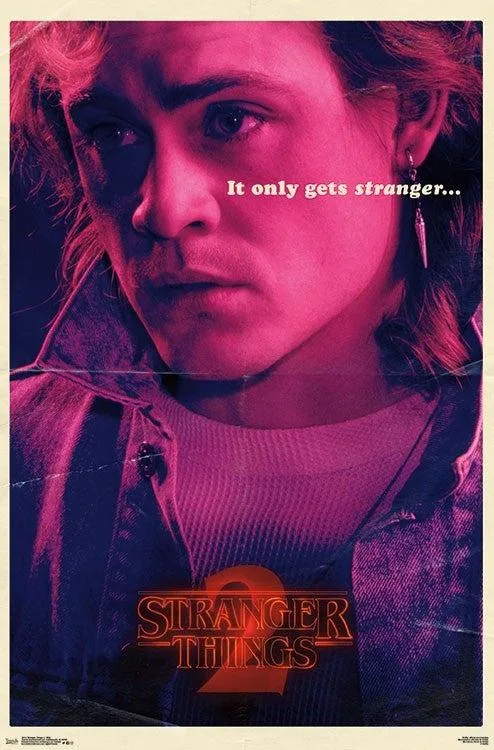 Stranger Things 2 Billy poster print 22 by 34 inches on heavy paper