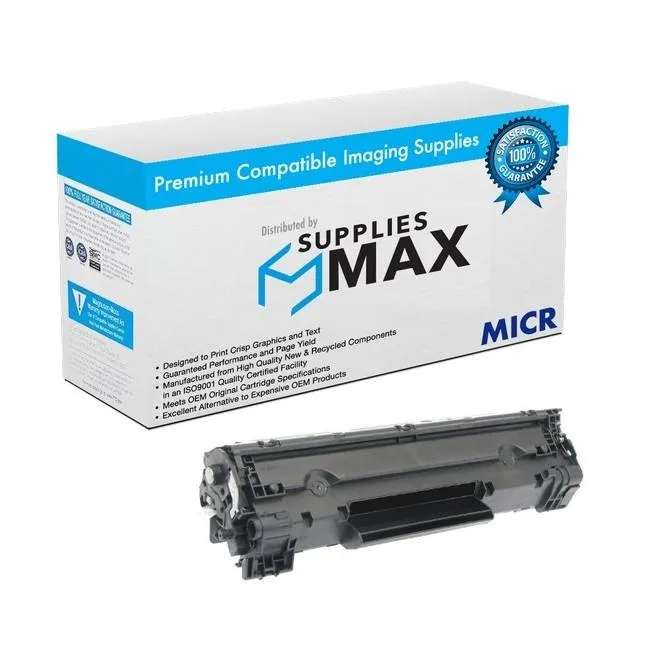 SuppliesMax SuppliesMax HP CF283A-MICR Compatible MICR Toner Cartridge 1500 Pages — product photo