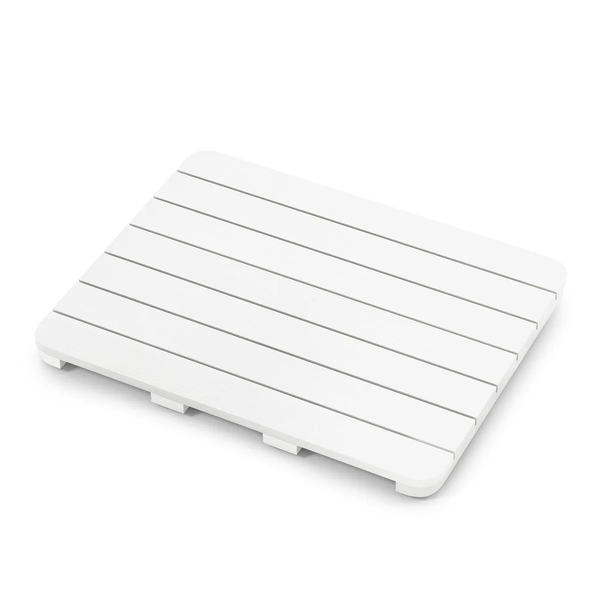 SlickBlue SlickBlue Bath Spa Shower Mat White 23.5" x 19" 10 lbs 330 lbs — product photo