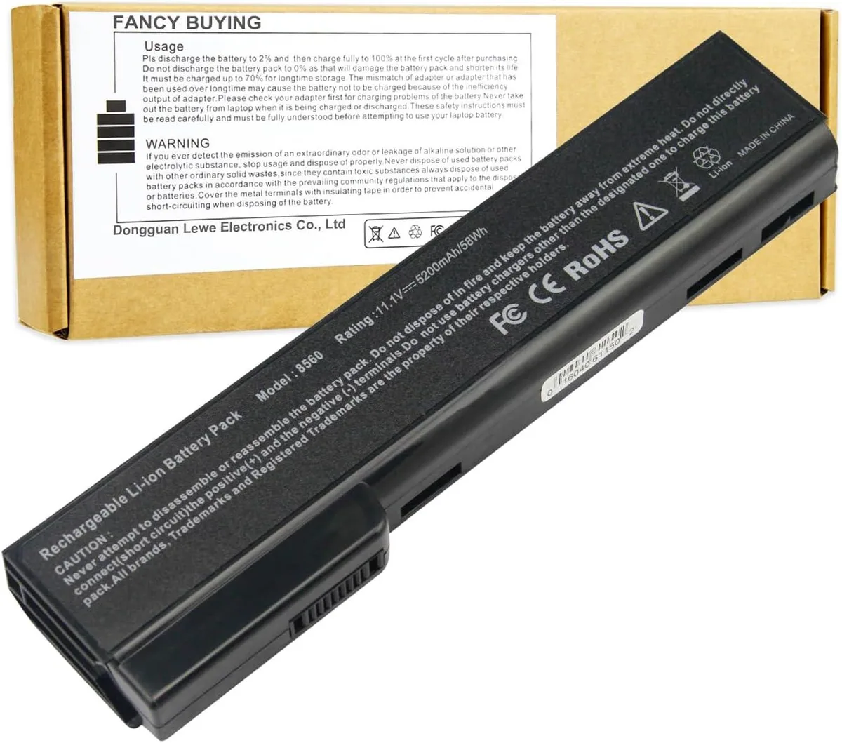 PISKEKAT PISKEKAT 5200mAh 11.1V 6-cell Li-Polymer laptop battery — product photo