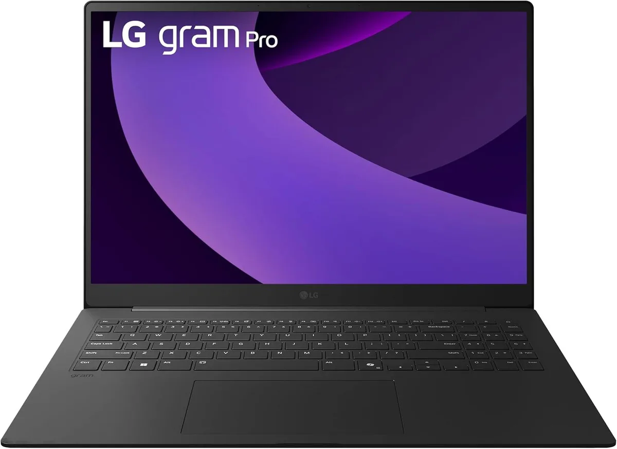 LG Electronics LG gram Pro 16Z90TS-G.AUG7U1 laptop, Intel Core Ultra 7 258V, 32 GB, 2 TB, Gray — product photo