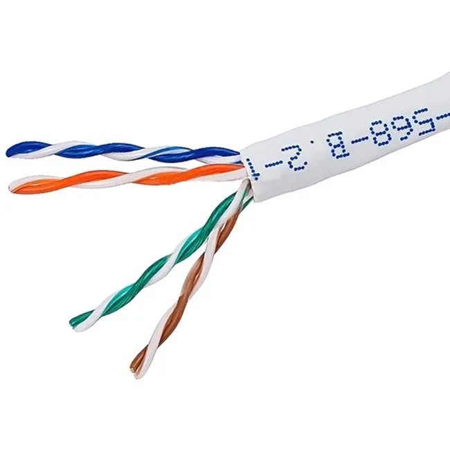 Monoprice Inc. Monoprice 112763 Cat5e Bulk Cable 1000ft White 24AWG 350MHz CMR — product photo