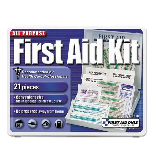 First Aid Only First Aid Only 110 first aid kit 21 pieces — product photo