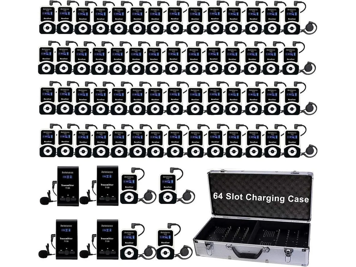 BFKK BFKK T130 Live Sound Wireless System 64 Slot 4 Transmitter 60 Receiver — product photo