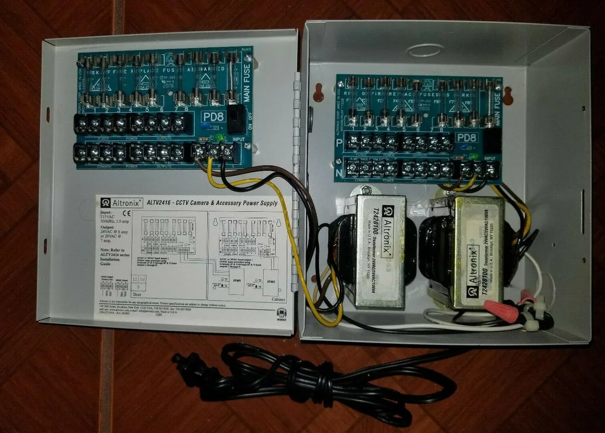 ALTRONIX ALTRONIX ALTV2416 CCTV Power Supply 16 Fused Outputs 24/28VAC 8A 115VAC — product photo