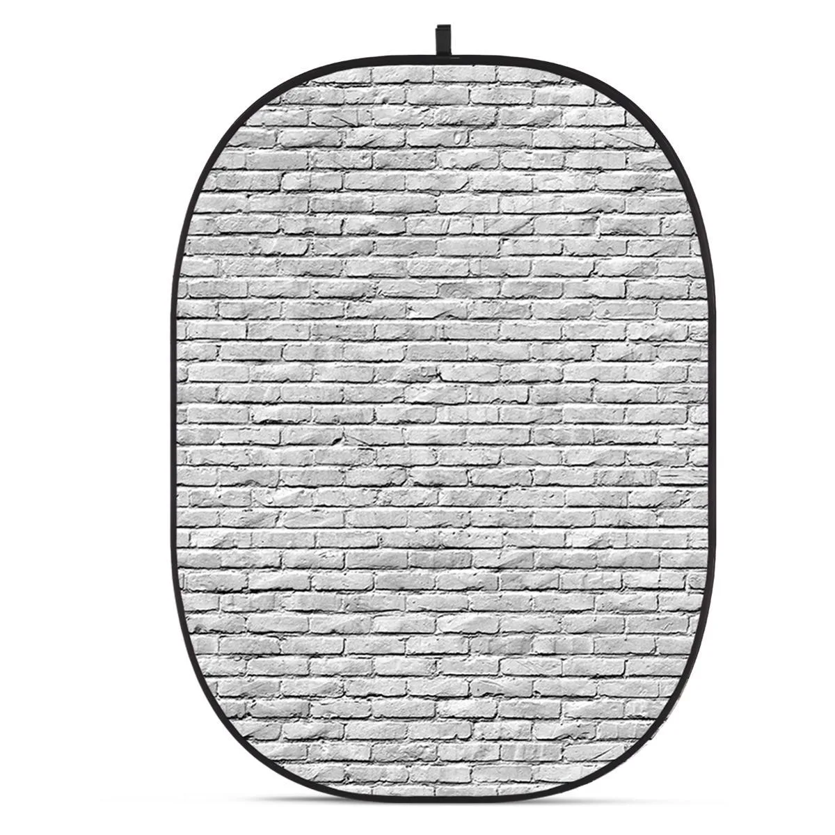 Glow Edge Glow Edge CBA-WB0003 5x6.5' Fabric Collapsible Backdrop Brick Wall — product photo