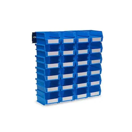 TRITON PRODUCTS LLC TRITON PRODUCTS LLC 3-210BWS Wall Storage Unit Blue 24 bins 26 pcs — product photo