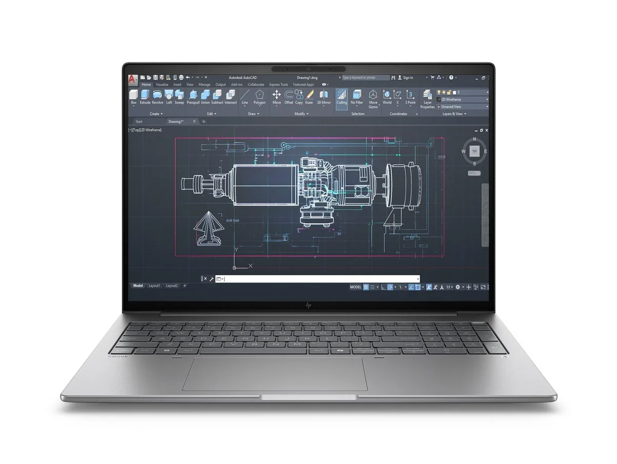 HP HP ZBook 8 G1i 16 2-in-1 laptop Ultra 7 255H 32 GB 1 TB Touch Wolf Pro — product photo