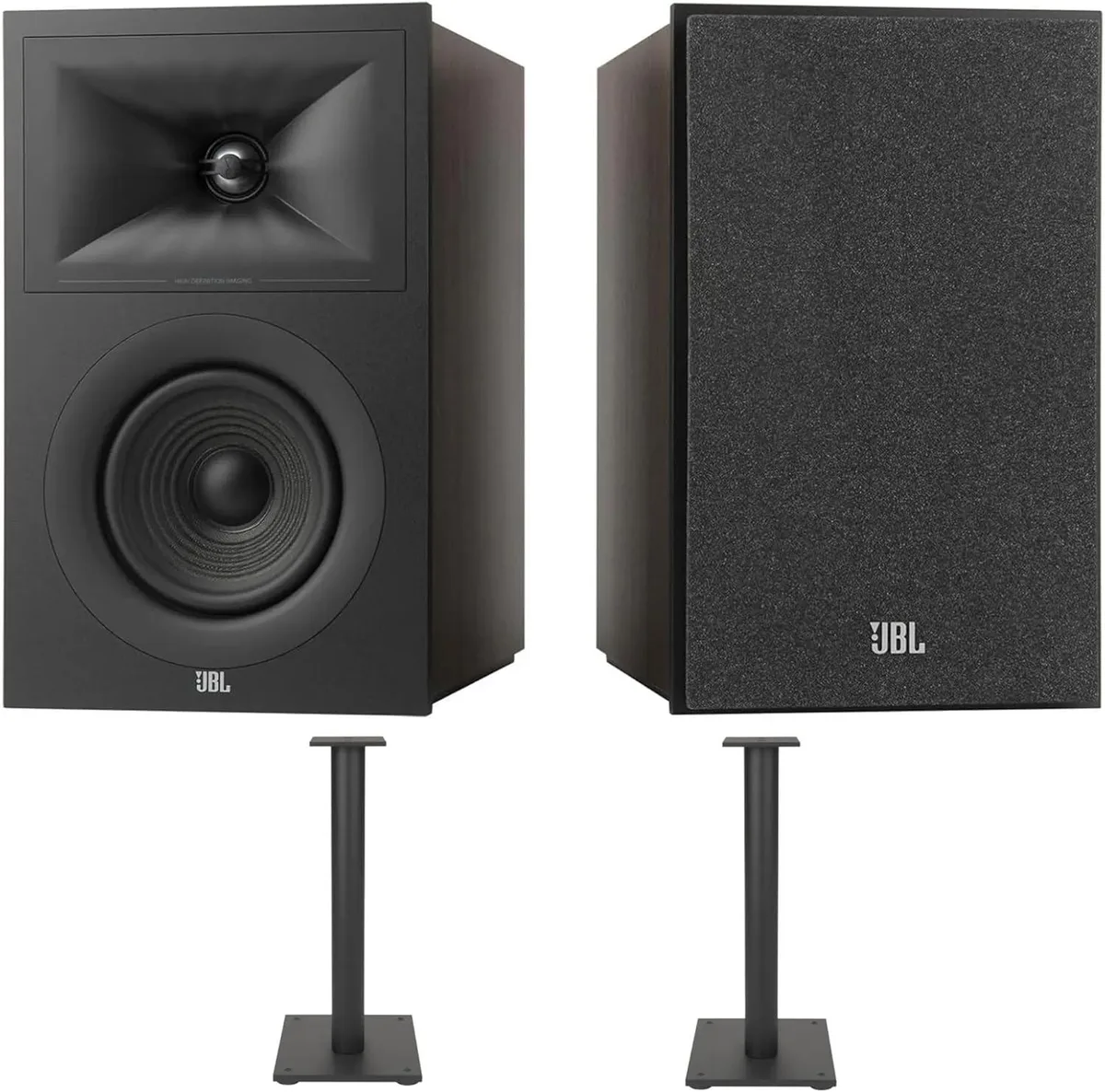 JBL JBL Stage 250B 5.25" Bookshelf Speakers with Floorstands (2025) — product photo