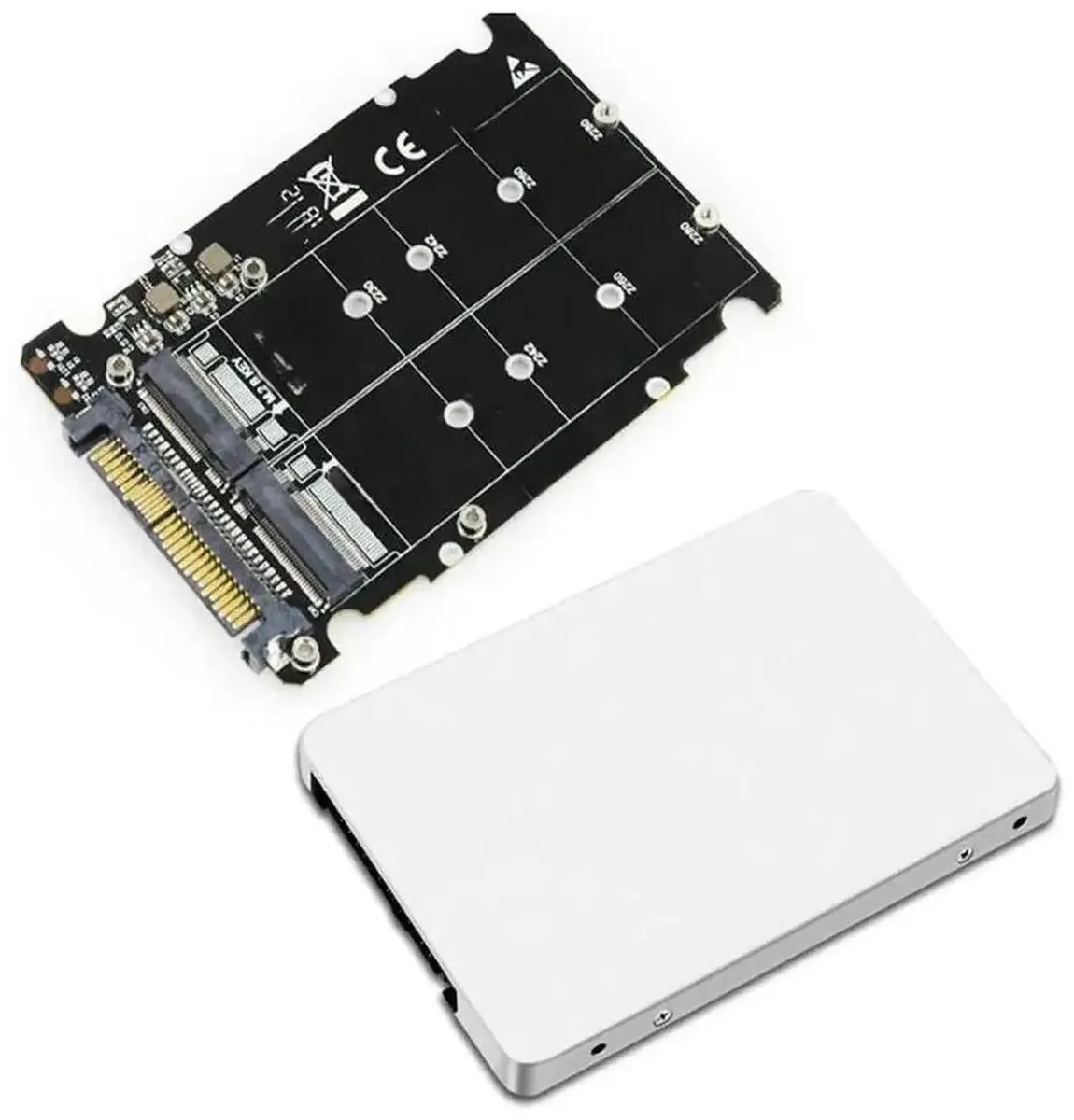 SMUGDESK SMUGDESK Dual Protocol M.2 NVMe NGFF to U.2 SFF-8639 Adapter Card — product photo