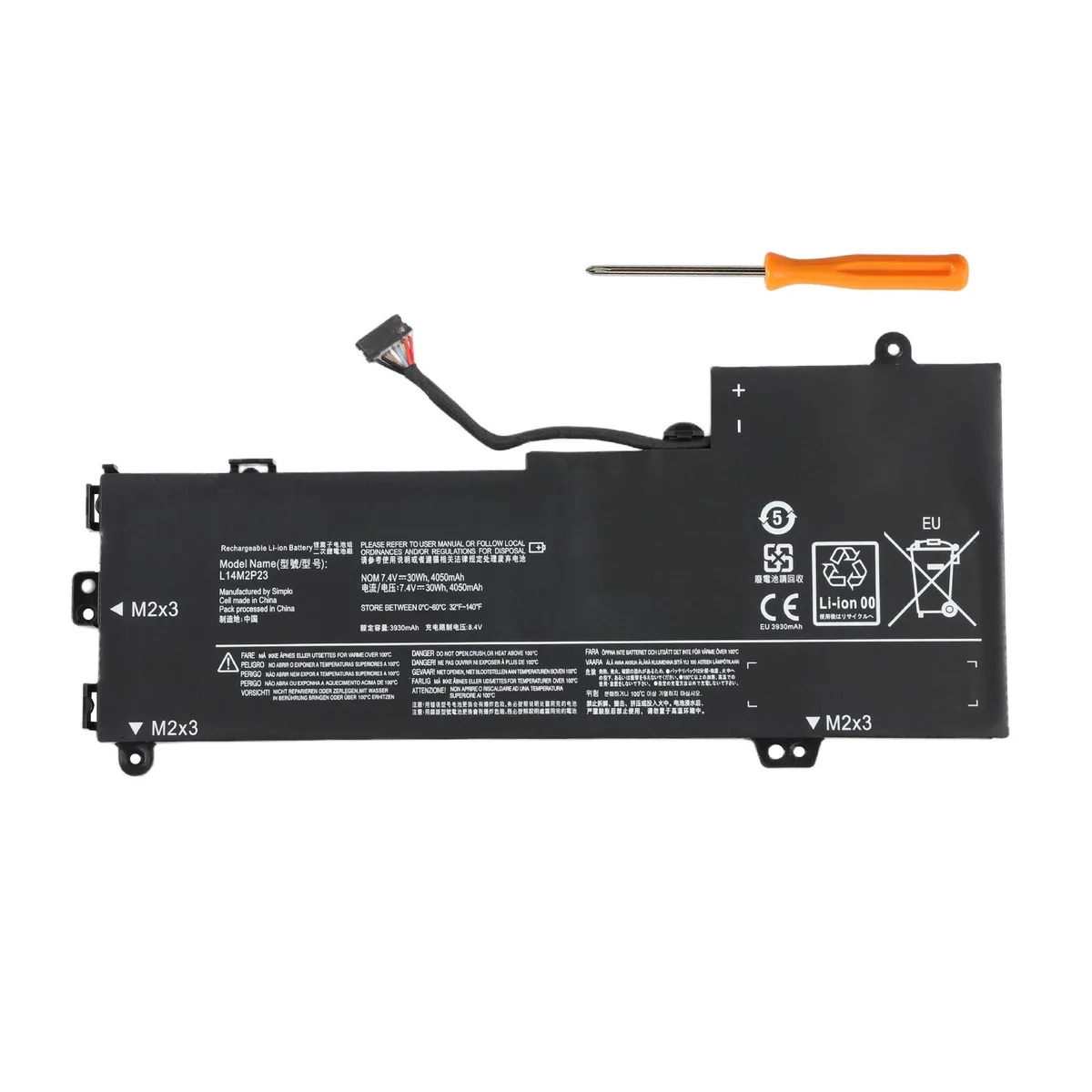 KingSener KingSener L14M2P23 laptop battery 7.4V 30WH 4050mAh — product photo
