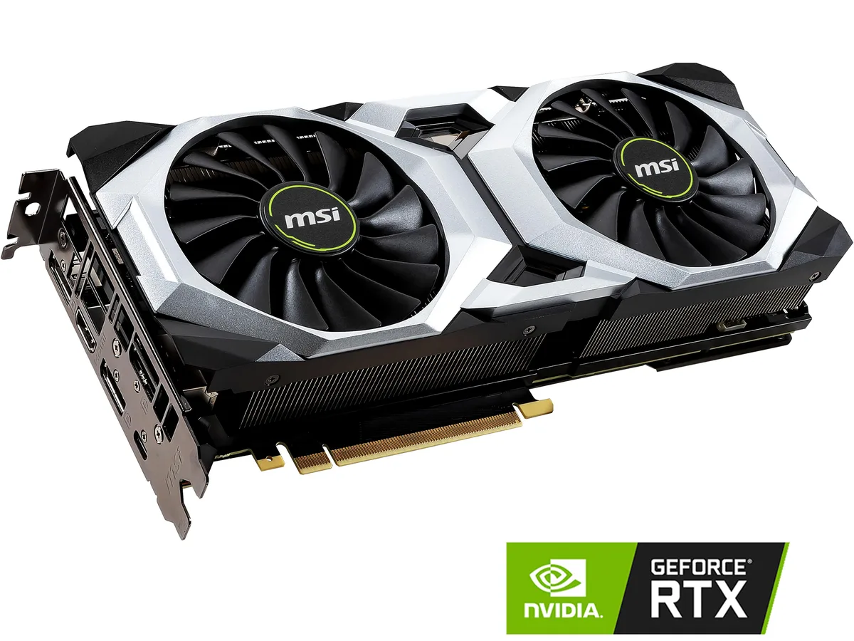 MSI MSI RTX2080 VENTUS 8GOC graphics card — product photo