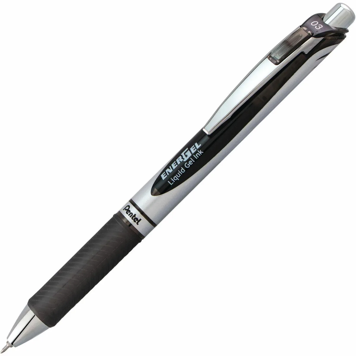 Pentel of America, Ltd. Pentel of America, Ltd. EnerGel Deluxe RTX Pen 0.3mm Black BLN73A — product photo