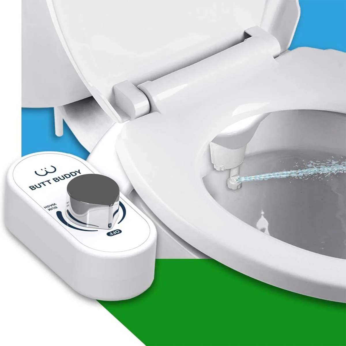 Rveal Rveal BUTT BUDDY Duo Bidet Toilet Seat Attachment — product photo