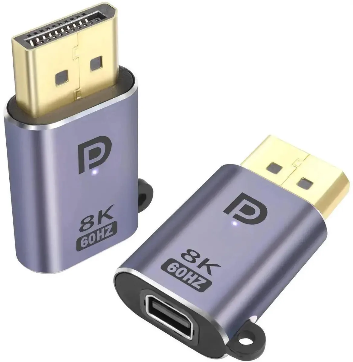 SMUGDESK SMUGDESK DP 1.4 to Mini DisplayPort Adapter 8K@60Hz 2-Pack — product photo