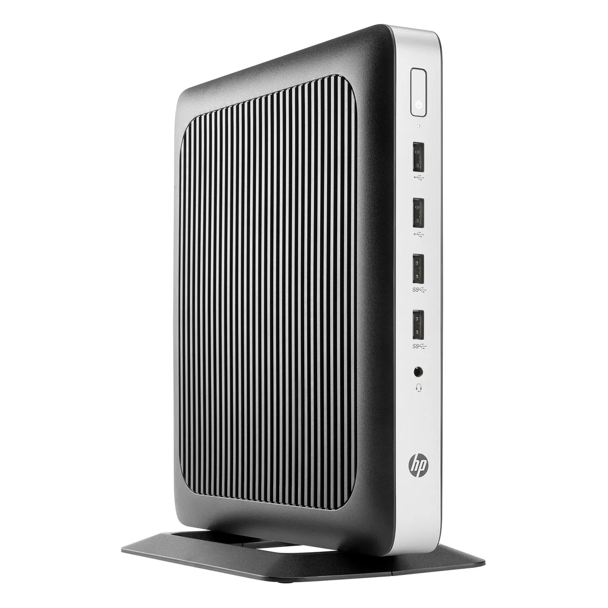 HP HP t630 Tower Thin Client AMD G-Series 2 GHz 4 GB DDR4 16 GB SSD Radeon R6E Windows 7 — product photo