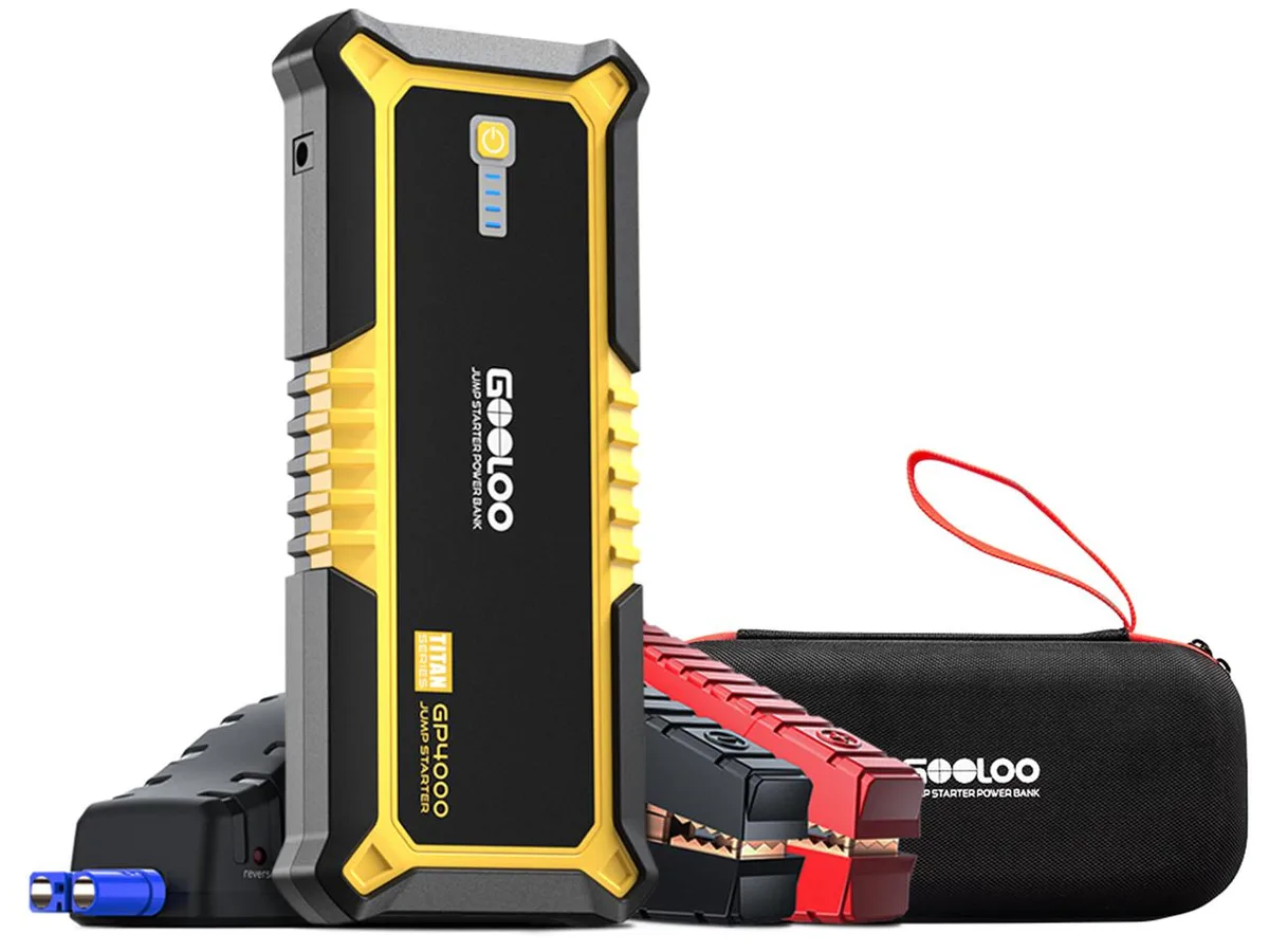 GOOLOO GOOLOO GP4000 Jump Starter 4000A 26800mAh 12V — product photo