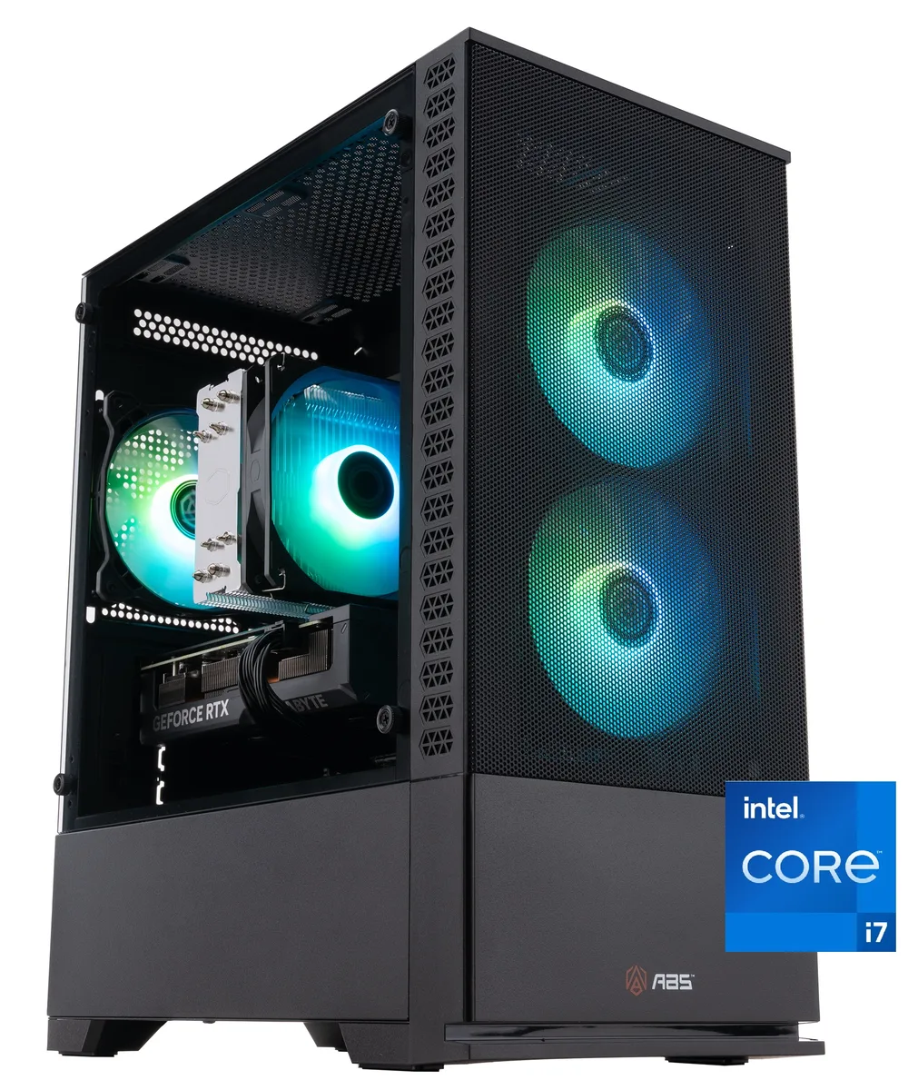 ABS ABS CA13700F4060TI2 gaming PC i7-13700F RTX 4060 Ti 32GB DDR4 1TB NVMe — product photo