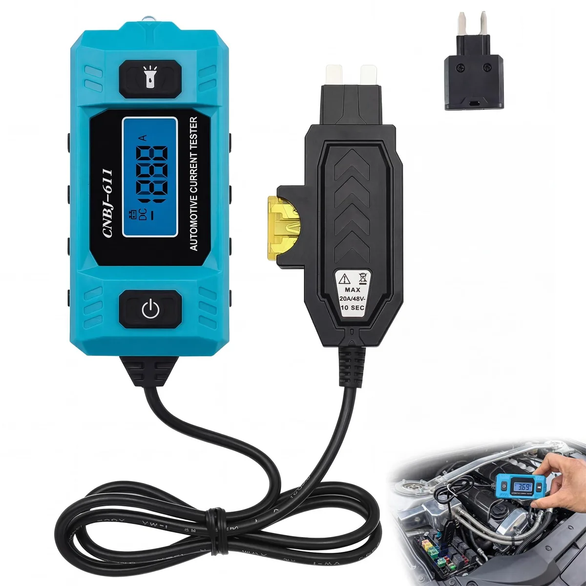  Automotive car circuit fault probe portable auto current tester — product photo