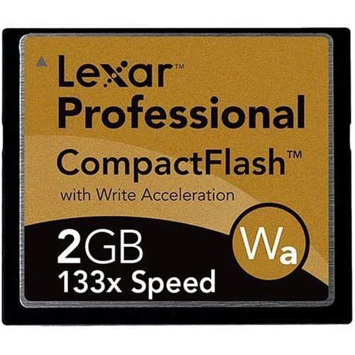 Lexar Lexar CF2GB-133-380 2GB 133x CompactFlash memory card — product photo