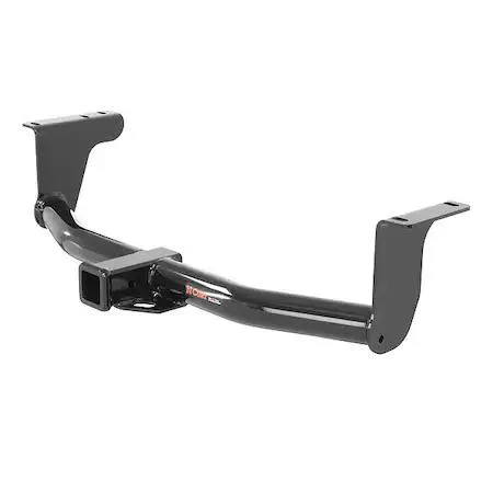 Black steel trailer hitch with 2 inch receiver class 3