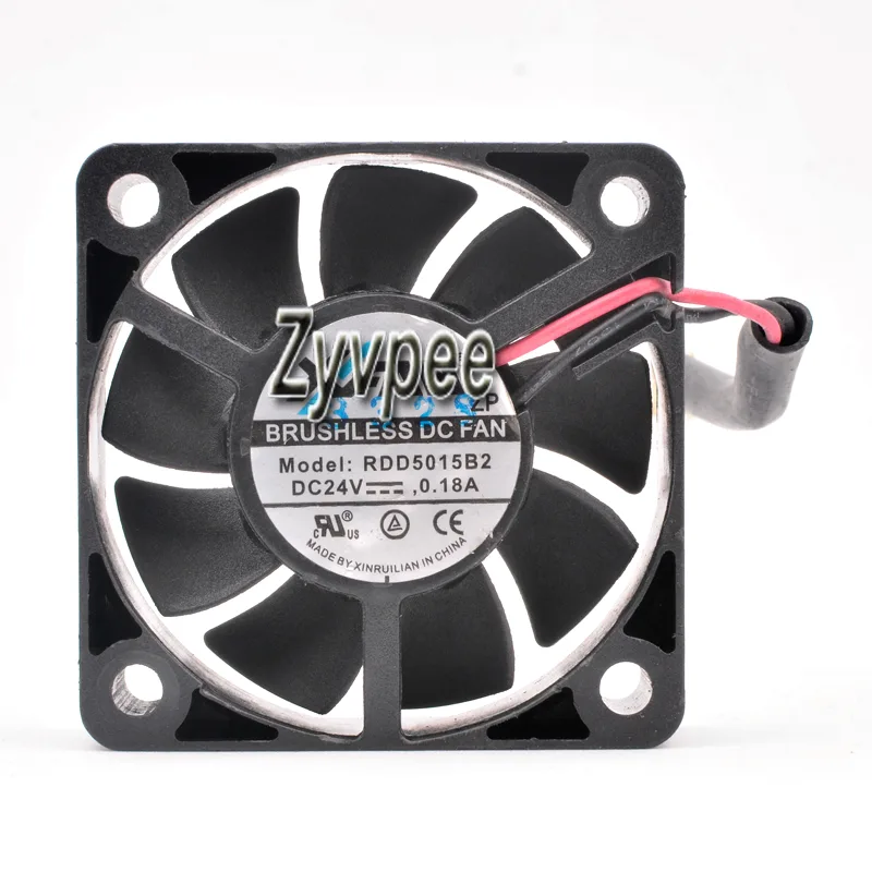 Zyvpee Zyvpee RDD5015B2 5015 24V .18A 50mm 15mm Ball case fan — product photo