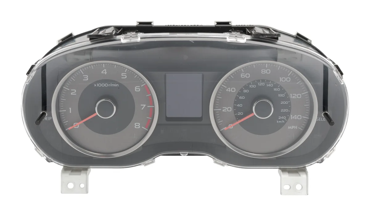 1 Factory Radio 1 Factory Radio 85003SG600 Speedometer Gauge Cluster 2014 Subaru Forester — product photo