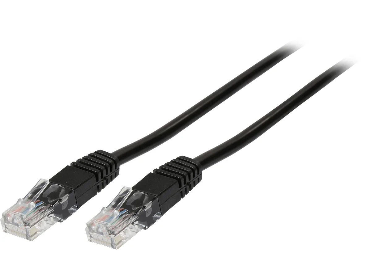 Tripp Lite Tripp Lite N002-004-BK 4 ft Cat5e 350MHz network ethernet cable — product photo